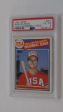 BASEBALL CARD - 1985 TOPPS #401 - MARK McGWIRE 1984 USA BASEBALL TEAM - PSA GRADE 4