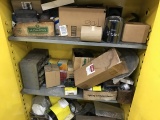 LOT FILTERS, ETC - CONTENTS OF CABINET