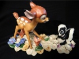 WALT DISNEY COLLECTIBLE - BAMBI & FLOWER