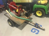 BATTERY POWER HOSE REEL TRAILER