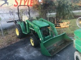 JOHN DEERE 420 MINI LOADER (AS-IS)