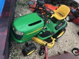 JOHN DEERE L130 RIDE-ON MOWER (NEEDS REPAIRS)