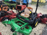 JOHN DEERE 737 RIDE-ON MOWER (NEEDS REPAIRS)