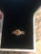 GIA NATURAL DIAMOND RING - 14K ROSE GOLD SETTING - CENTER DIAMOND (.88 CT) (1.40 CT TW)