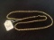 14K GOLD NECKLACE - 28'' - 27G