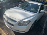 2009 CHEVY MALIBU - 1G1ZJ57B19F203426 - WHITE - 57,111 MILES ON ODOMETER - REBUILT TITLE (LOCATED IN