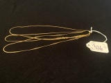 14K GOLD CHAINS / NECKLACES - 16'' - 9G TW