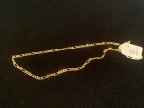 14K GOLD CHAIN / NECKLACE - 20'' - 24G