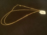 14K GOLD CHAINS / NECKLACES - 24'' - 9G TW