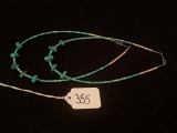 TURQUOISE / BEADED NECKLACE