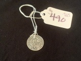 .925 STERLING SILVER CHARM ''2 FRANCES 1871'' - 4G