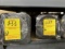 ASSORTED PARTS - 1- PRESSURE ALTIMETER - A4016910021 / 2- SPEED DATA - B020