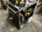 BROWN & METAL ROLLING CART