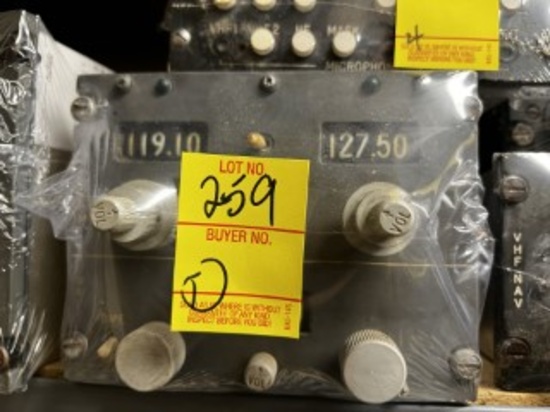 VHF PANEL - PART No. G-4592 - SERIAL No. 4