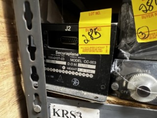 SMOKE DETECTOR MODULE - PART No. 100-0127-03 - SERIAL No. 0508