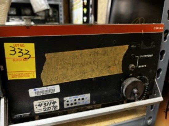 TRANSMETER - PART No. 622-5122-103 - SERIAL No. 1345