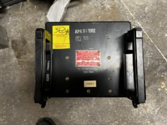 STATIC INVERTER - SERIAL No. 2542