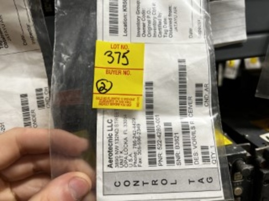 ASSORTED PARTS - COLLINS VOR/ILS REC - PART No. 52242280-001 - SERIAL No. B