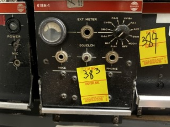 COLLINS VHF RECEIVER - PART No. 522-2466-004 - SERIAL No. 1537