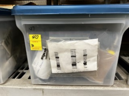 ASSORTED VALVES - 6562 / 6563 / 60605 / 36097001 / ETC