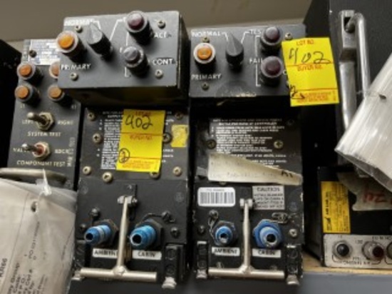 CABIN PRESSURE CONTROL - PART No. 21101140-3 - 1- SERIAL No. 91-380