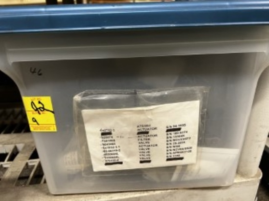 ASSORTED ACTUATORS & VALVES - 540742-3 / 7551868 / 65-66219-2 / 979458-4 /