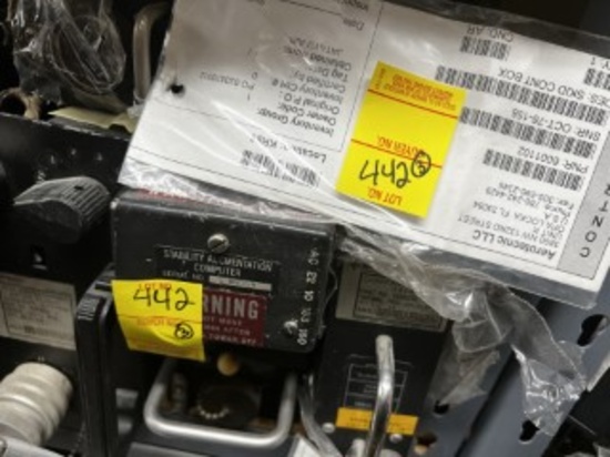 ASSORTED PARTS - SKID CONTROL BOX - PART No. 6001102 / STABILITY AUGMENTATI