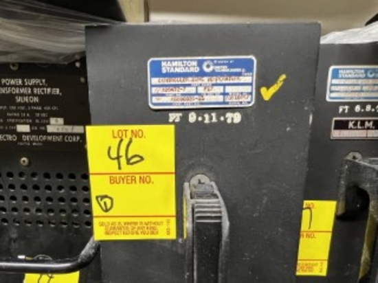 HAMILTON STANDARD CONTROLLER ZONE TEMP