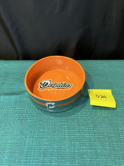 Dolphins Pet Food Bowl