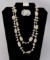 Necklace & Earring Set w/ White Stones