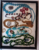 Necklace, Earring, Pin, & Brooch Lot