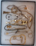 Necklace, Earring, Bracelet, & Brooch Lot