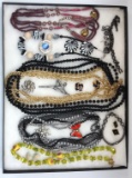 Necklace, Earring, Bracelet, & Brooch Lot