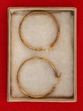 Milor Italy Sterling Silver Hoop Earring Lot