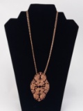 Copper Pendant Necklace