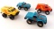 Schaper Stompers Lot of 4 Mini Chevy Vans / Trucks Toy Lot