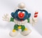 Clown Smurf Vintage PVC Figurine