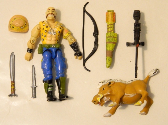 G.I. Joe Vintage 1989 Gnawgahyde Figure