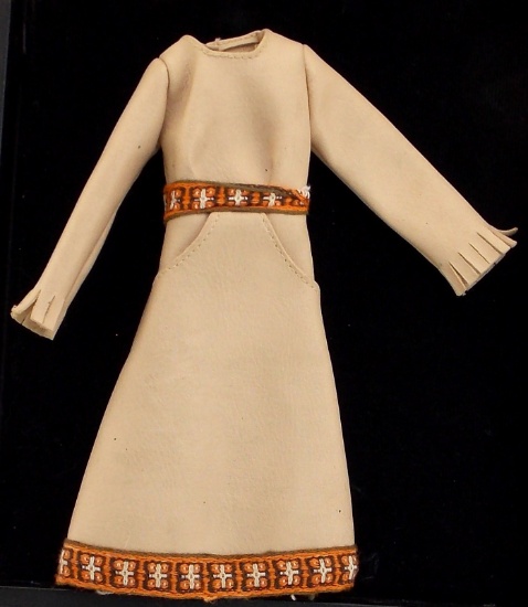 1976 Mego 12" Cher Cherokee Indian Vinyl Dress Fashion Accessory