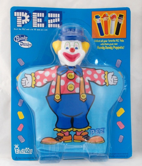 Clown Pez Handpuppet Handy Dandy Toy