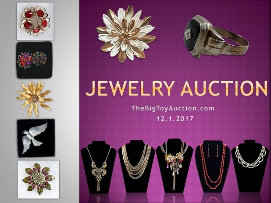 Dec Online Collectible Jewelry Auction 12/1 J36