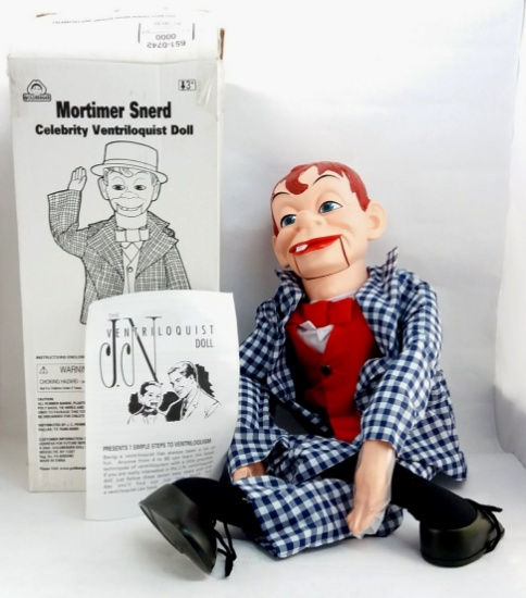 Goldberger Mortimer Snerd Ventriloquist Doll