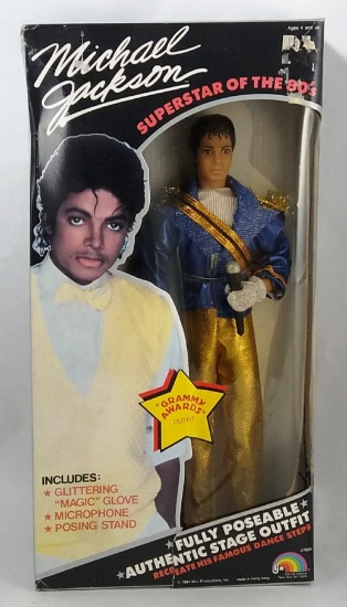 Vintage Michael Jackson Doll in Box (Grammy Outfit)