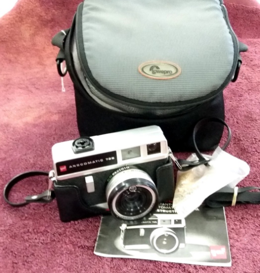 GAF Anscomatic 726 Vintage Film Camera with manual