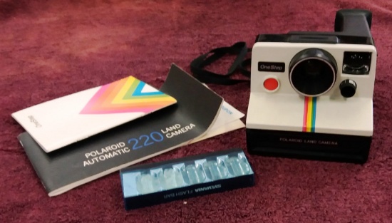 Vintage Polaroid One-Step 220 Instant Land Camera
