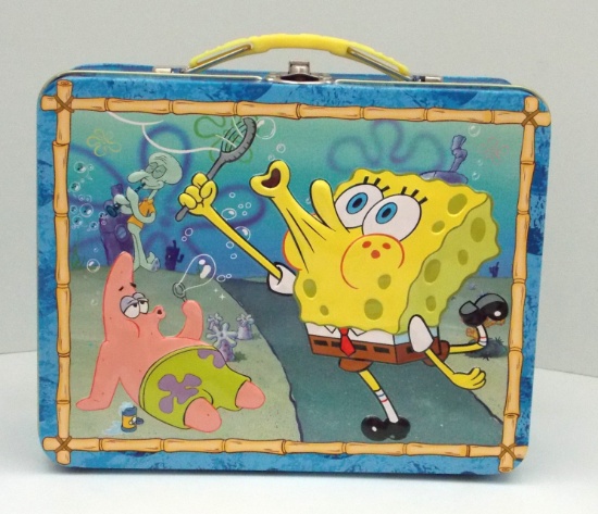 Spongebob Squarepants Jellyfishin' Tin Lunchbox