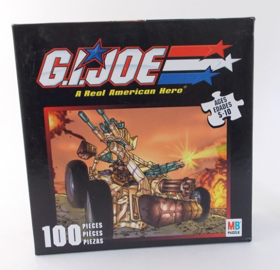G.I. Joe 2002 Joe Vs. Cobra 100 Piece Sand_Razor Puzzle Set
