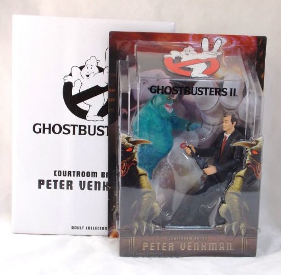 Ghostbuster Peter Venkman 6" Courtroom Scene with Ghost