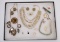 Necklace, Earring, Bracelet & Brooch Lot