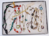 Necklace, Earring, & Bracelet Lot